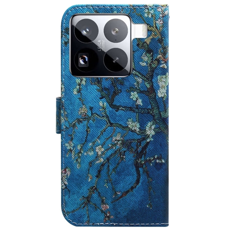 For Xiaomi 15 Pro Coloured Drawing Flip Leather Phone Case