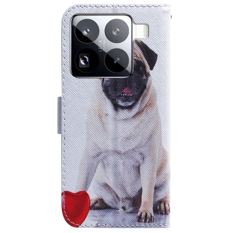 For Xiaomi 15 Pro Coloured Drawing Flip Leather Phone Case