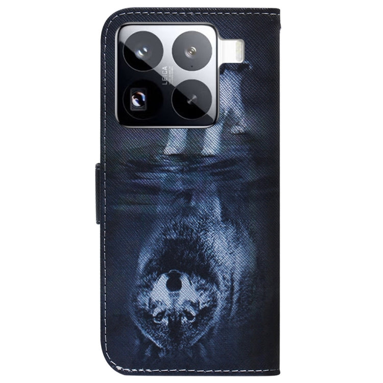 For Xiaomi 15 Pro Coloured Drawing Flip Leather Phone Case