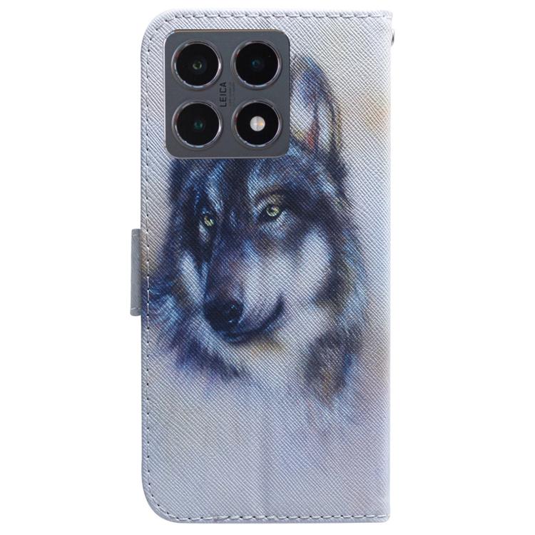 For Xiaomi 15T 5G Coloured Drawing Flip Leather Phone Case