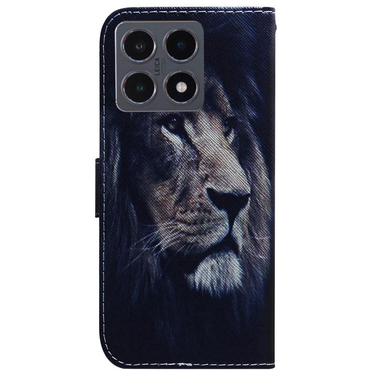 For Xiaomi 15T 5G Coloured Drawing Flip Leather Phone Case