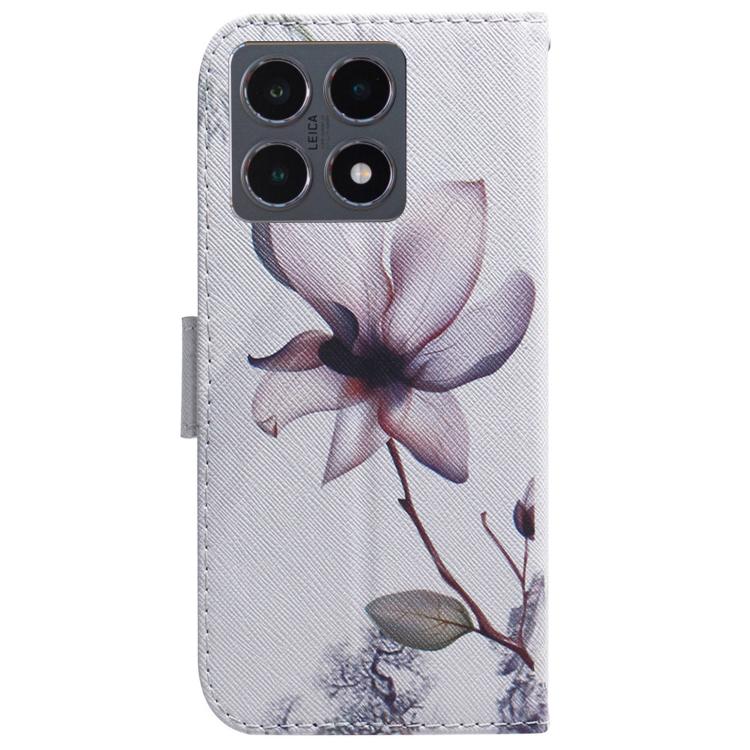 For Xiaomi 15T 5G Coloured Drawing Flip Leather Phone Case