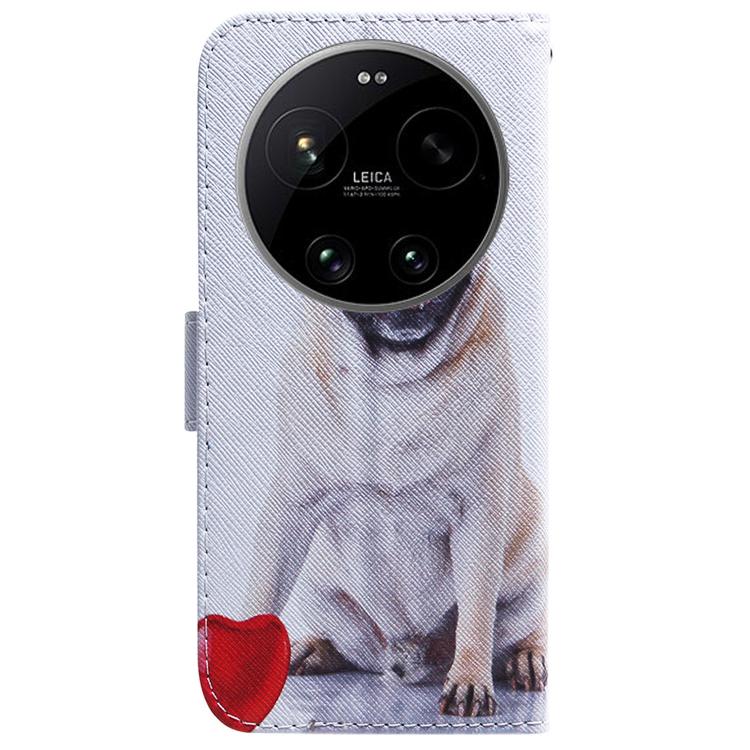 For Xiaomi 17 Ultra Coloured Drawing Flip Leather Phone Case