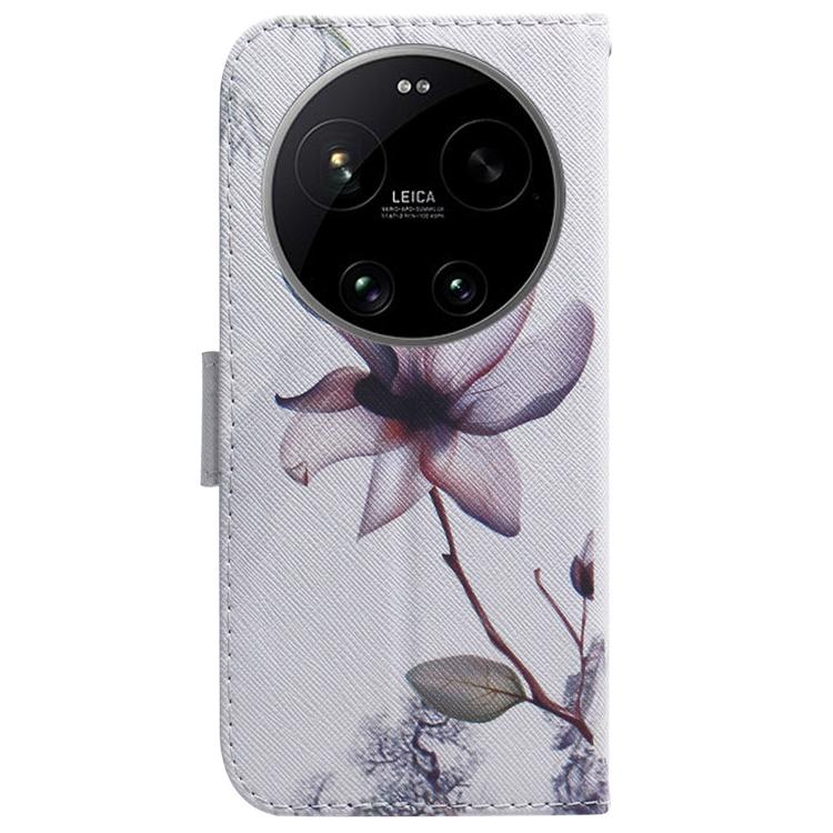 For Xiaomi 17 Ultra Coloured Drawing Flip Leather Phone Case