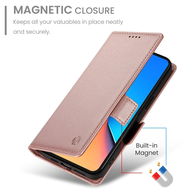 For Xiaomi Redmi 12 4G/5G / Note 12R Side Buckle Magnetic Frosted Leather Phone Case