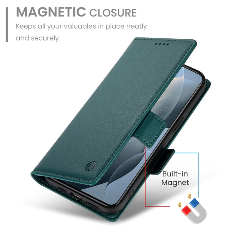 For Xiaomi Poco X6 Pro 5G Global Side Buckle Magnetic Frosted Leather Phone Case