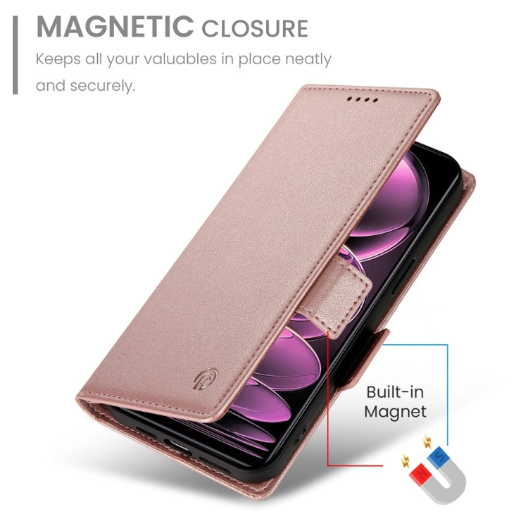 For Xiaomi Redmi Note 12 Pro Speed Side Buckle Magnetic Frosted Leather Phone Case