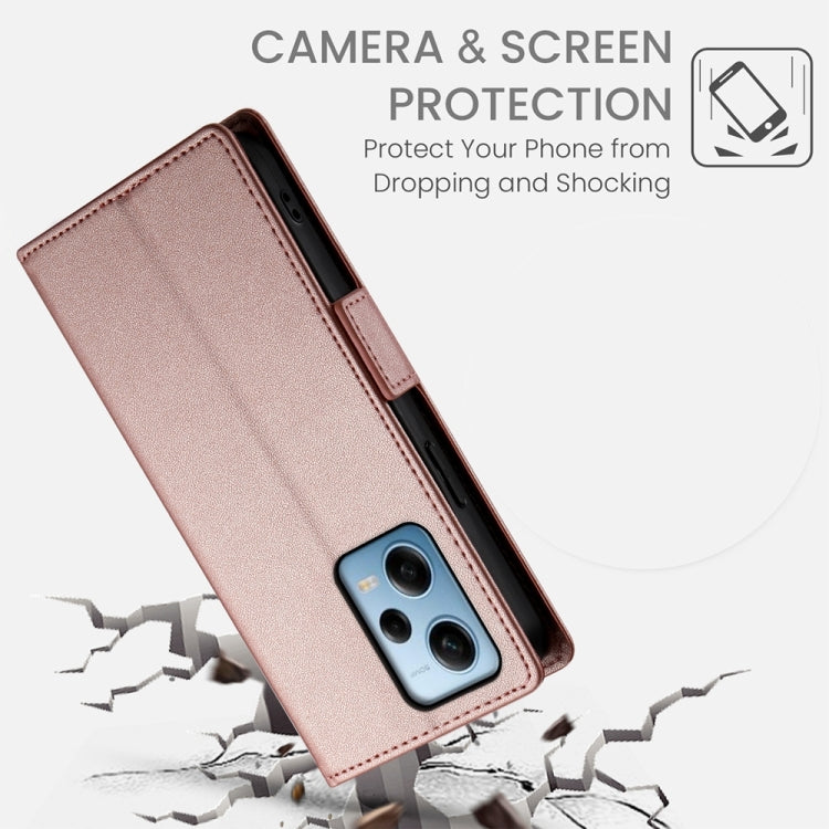 For Xiaomi Redmi Note 12 Pro Speed Side Buckle Magnetic Frosted Leather Phone Case