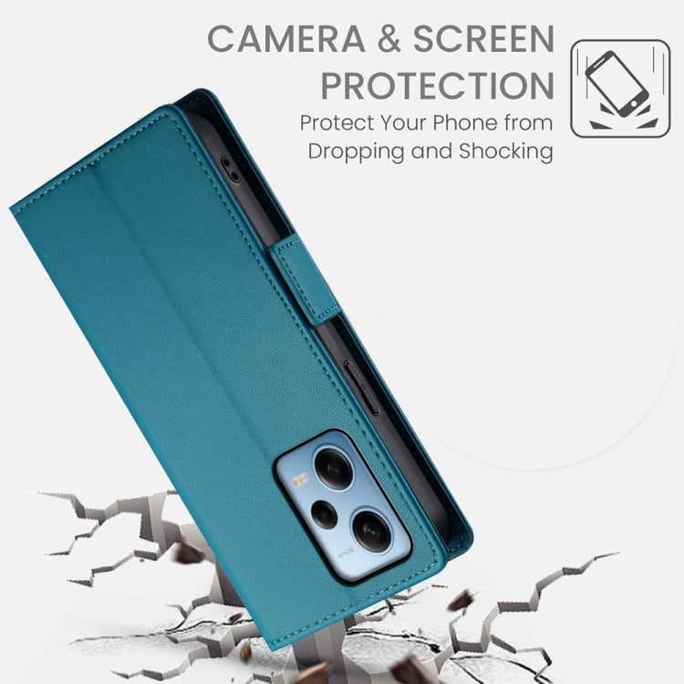 For Xiaomi Redmi Note 12 Pro Speed Side Buckle Magnetic Frosted Leather Phone Case