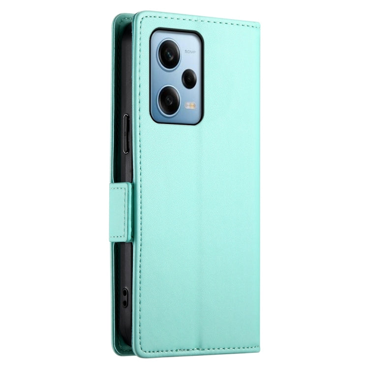 For Xiaomi Redmi Note 12 Pro Speed Side Buckle Magnetic Frosted Leather Phone Case