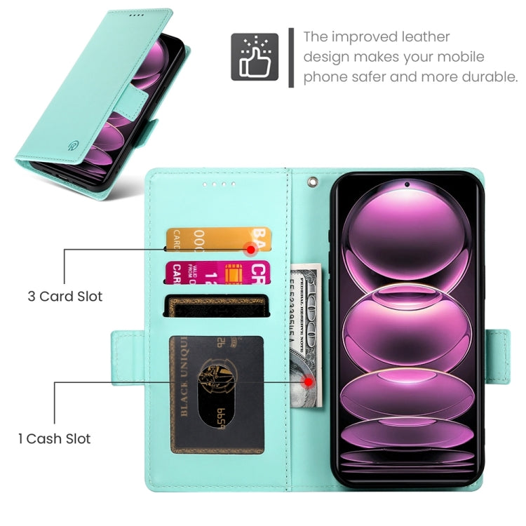 For Xiaomi Redmi Note 12 Pro Speed Side Buckle Magnetic Frosted Leather Phone Case