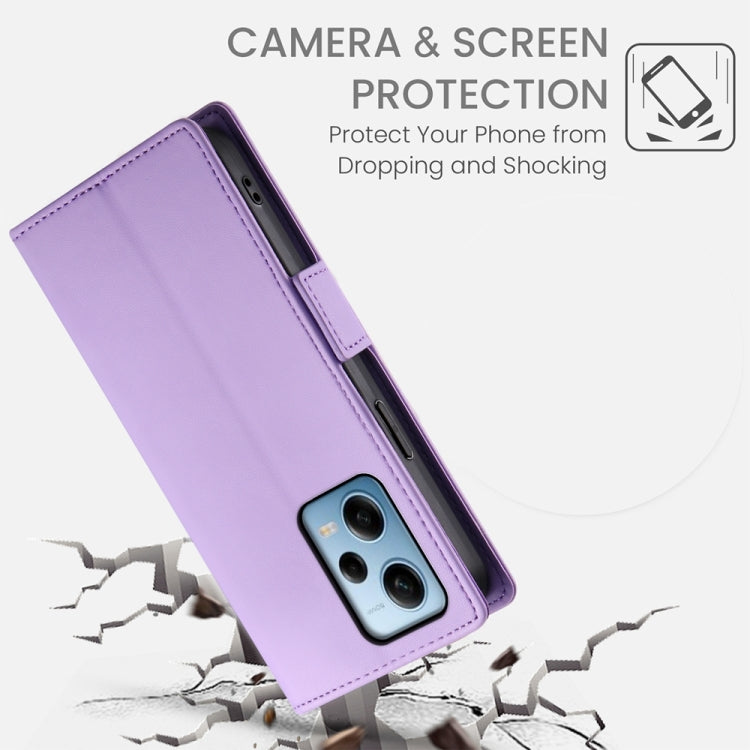 For Xiaomi Redmi Note 12 Pro Speed Side Buckle Magnetic Frosted Leather Phone Case