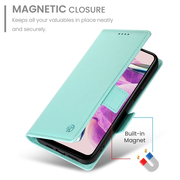 For Xiaomi Redmi Note 12S 4G Side Buckle Magnetic Frosted Leather Phone Case