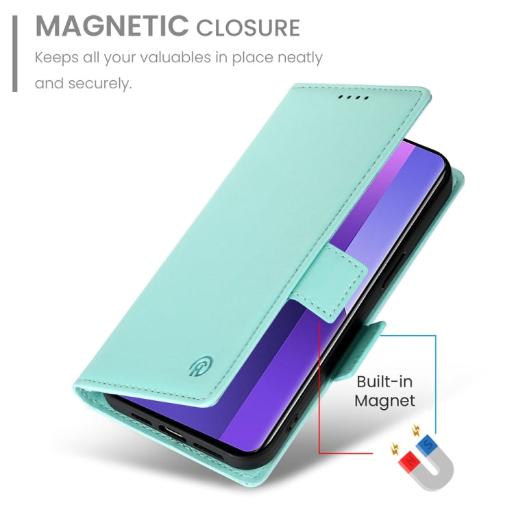 For Xiaomi Redmi Note 13 Pro+ Side Buckle Magnetic Frosted Leather Phone Case