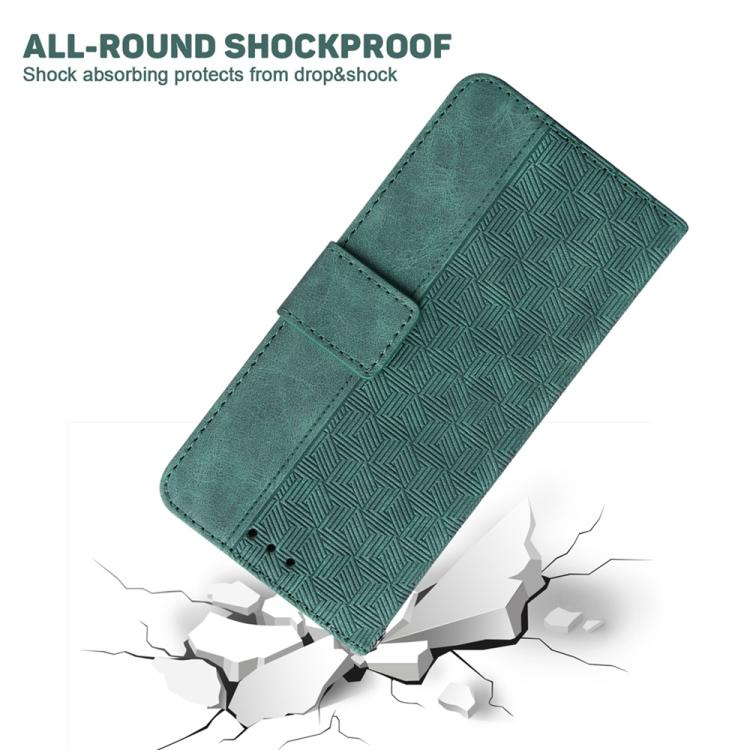 For Redmi A5 4G 173.3mm Geometric Embossed Leather Phone Case