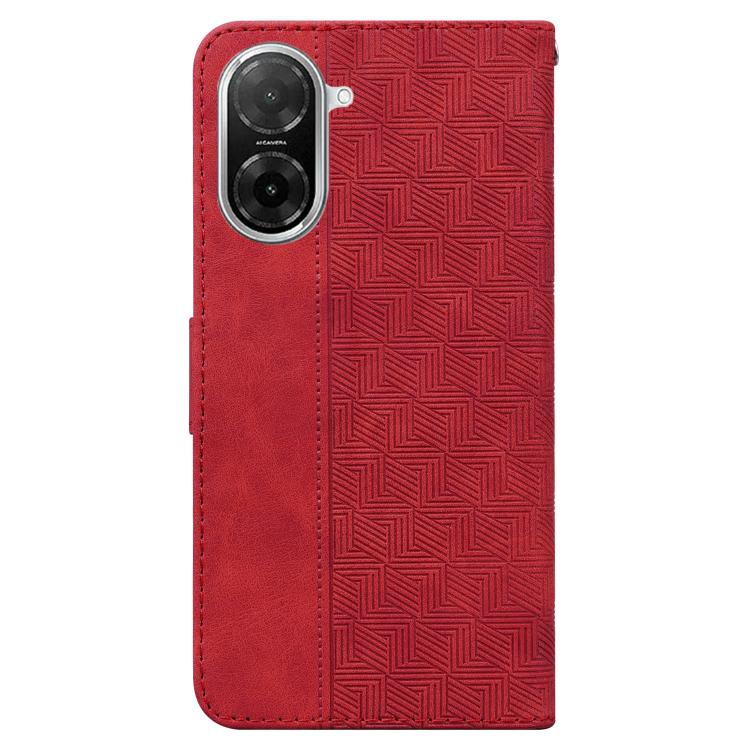 For Redmi A5 4G 173.3mm Geometric Embossed Leather Phone Case