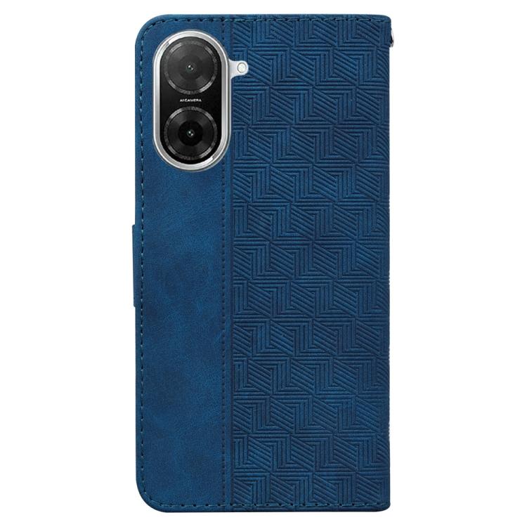 For Redmi A5 4G 171.7mm Geometric Embossed Leather Phone Case