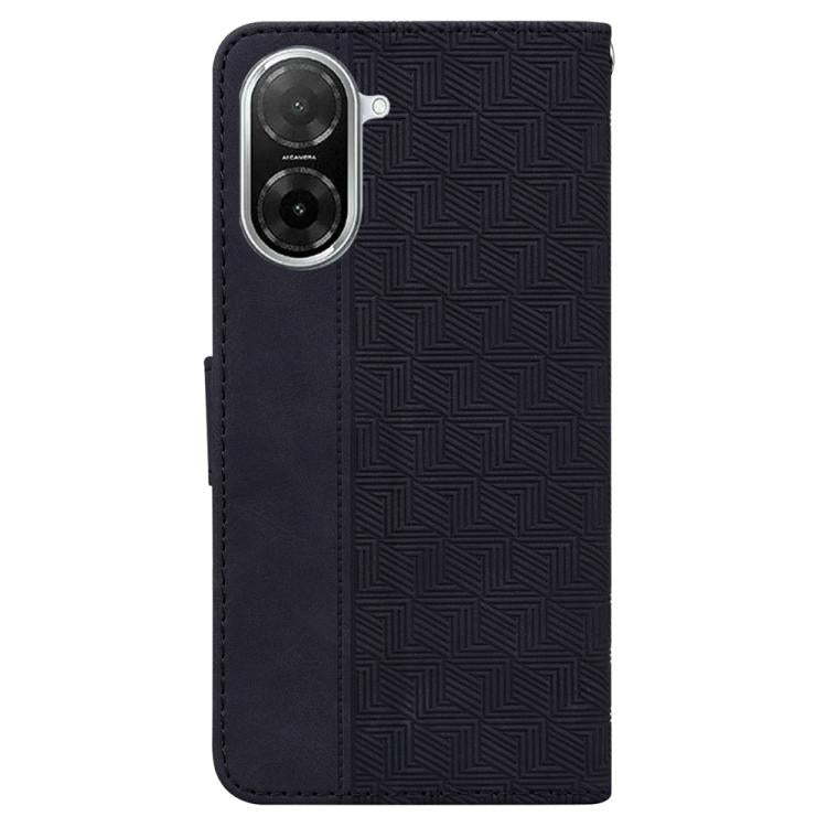 For Redmi A5 4G 171.7mm Geometric Embossed Leather Phone Case