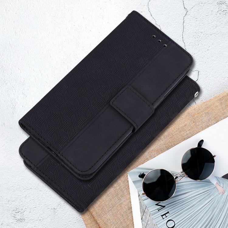For Xiaomi 15T 5G Geometric Embossed Leather Phone Case