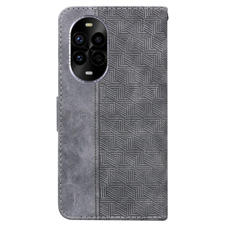 For Huawei nova 13 Pro Geometric Embossed Leather Phone Case