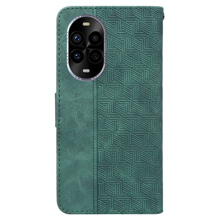 For Huawei nova 13 Pro Geometric Embossed Leather Phone Case