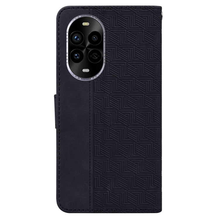 For Huawei nova 13 Pro Geometric Embossed Leather Phone Case