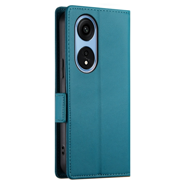 For OPPO A1 Pro / Reno8 T 5G Side Buckle Magnetic Frosted Leather Phone Case