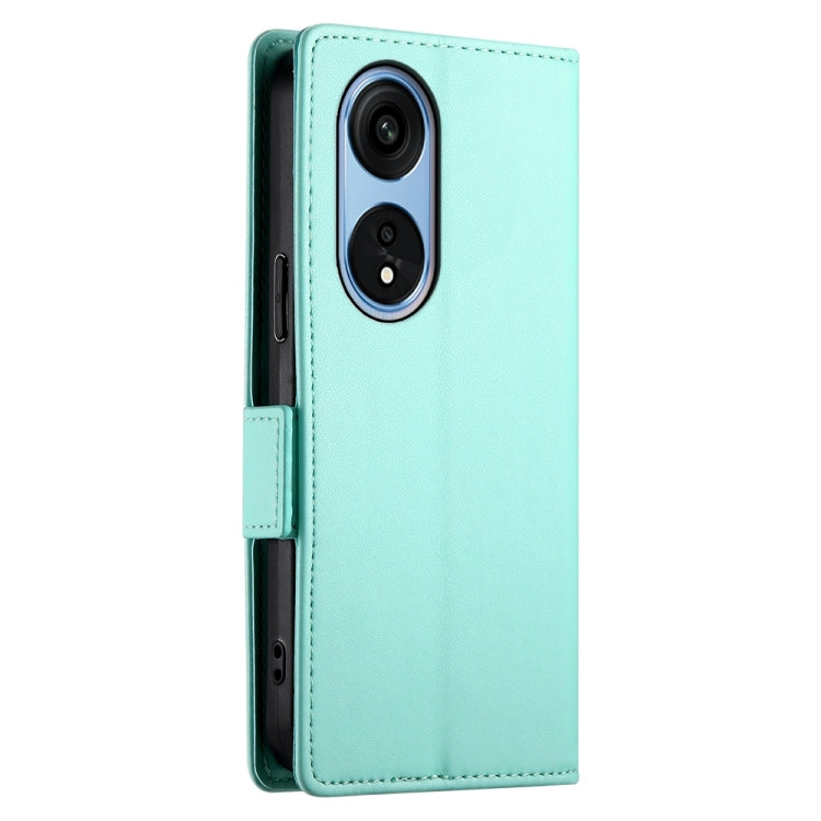 For OPPO A1 Pro / Reno8 T 5G Side Buckle Magnetic Frosted Leather Phone Case