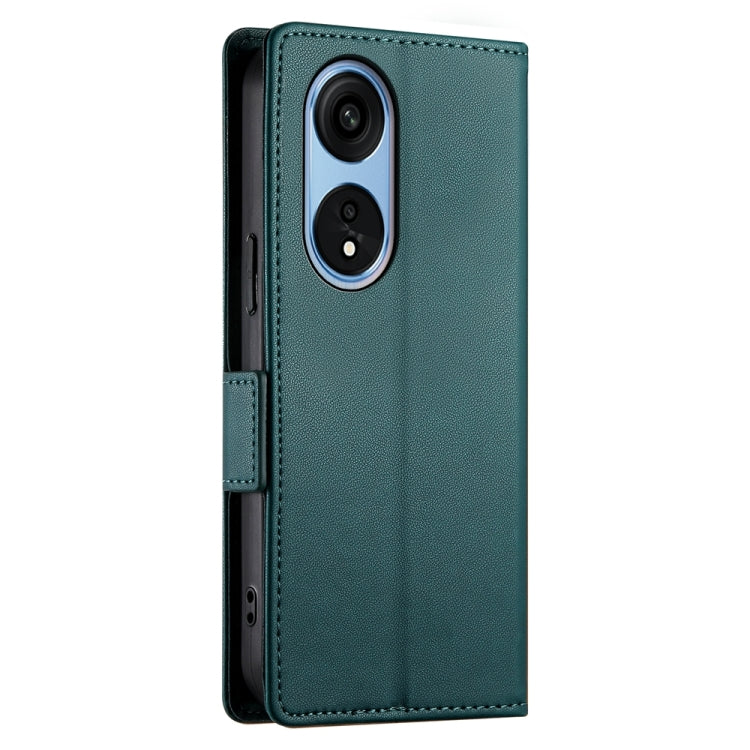 For OPPO A1 Pro / Reno8 T 5G Side Buckle Magnetic Frosted Leather Phone Case
