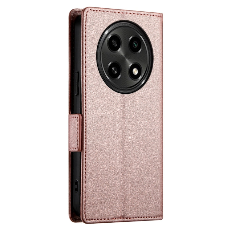 For OPPO A2 Pro / A3 Pro Side Buckle Magnetic Frosted Leather Phone Case