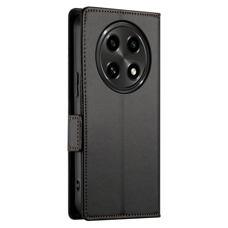 For OPPO A2 Pro / A3 Pro Side Buckle Magnetic Frosted Leather Phone Case