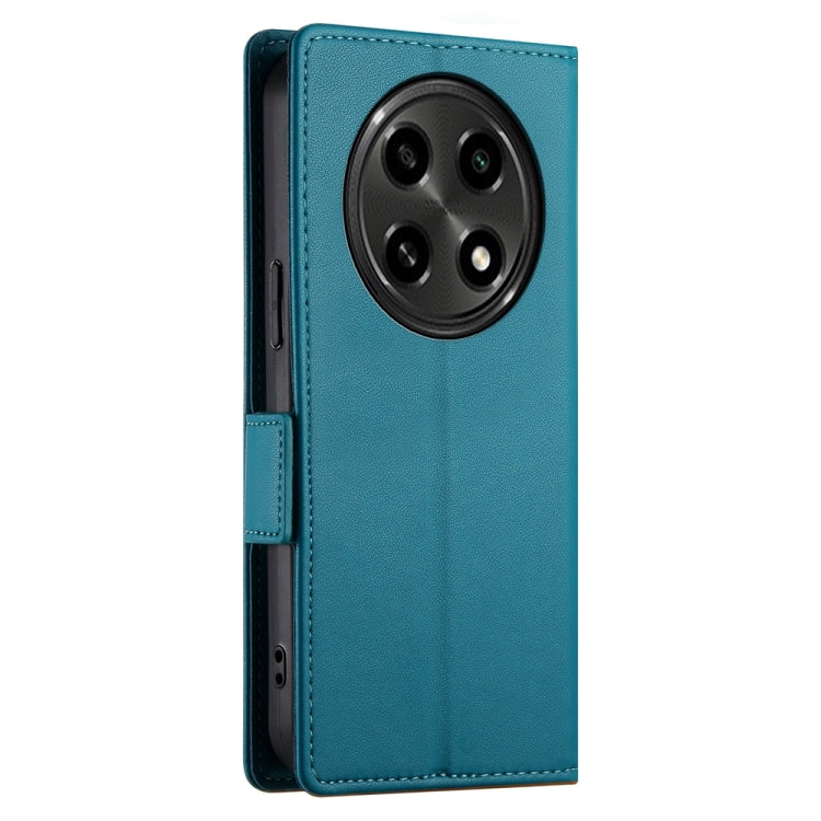 For OPPO A2 Pro / A3 Pro Side Buckle Magnetic Frosted Leather Phone Case