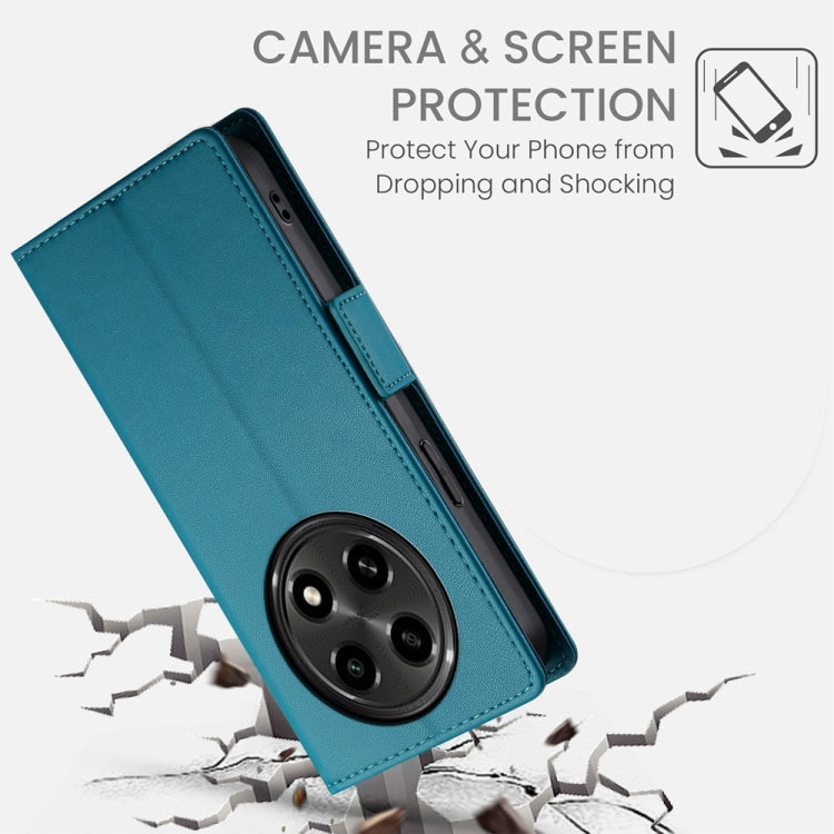 For OPPO A2 Pro / A3 Pro Side Buckle Magnetic Frosted Leather Phone Case