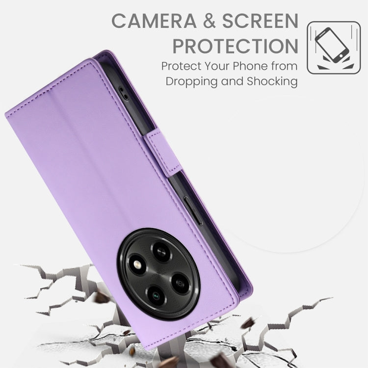 For OPPO A2 Pro / A3 Pro Side Buckle Magnetic Frosted Leather Phone Case