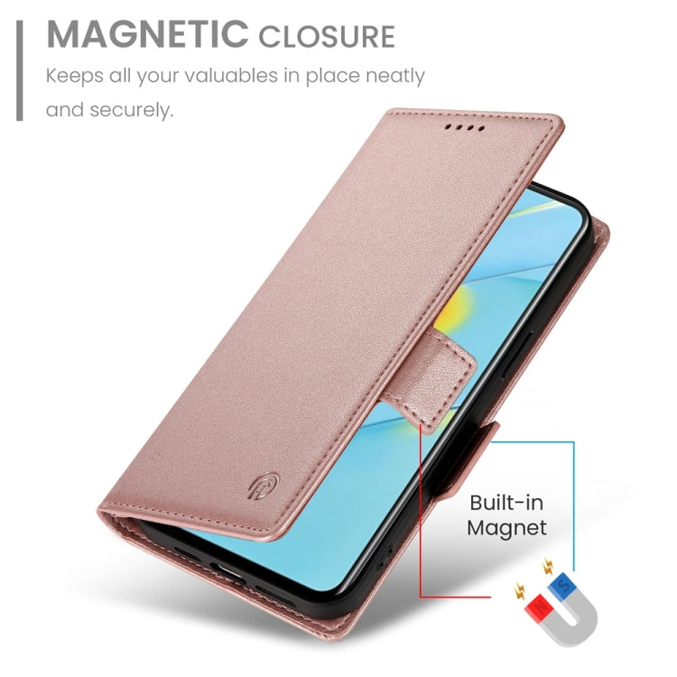 For OPPO A54 / A54s / A55 5G / A55s 5G Side Buckle Magnetic Frosted Leather Phone Case