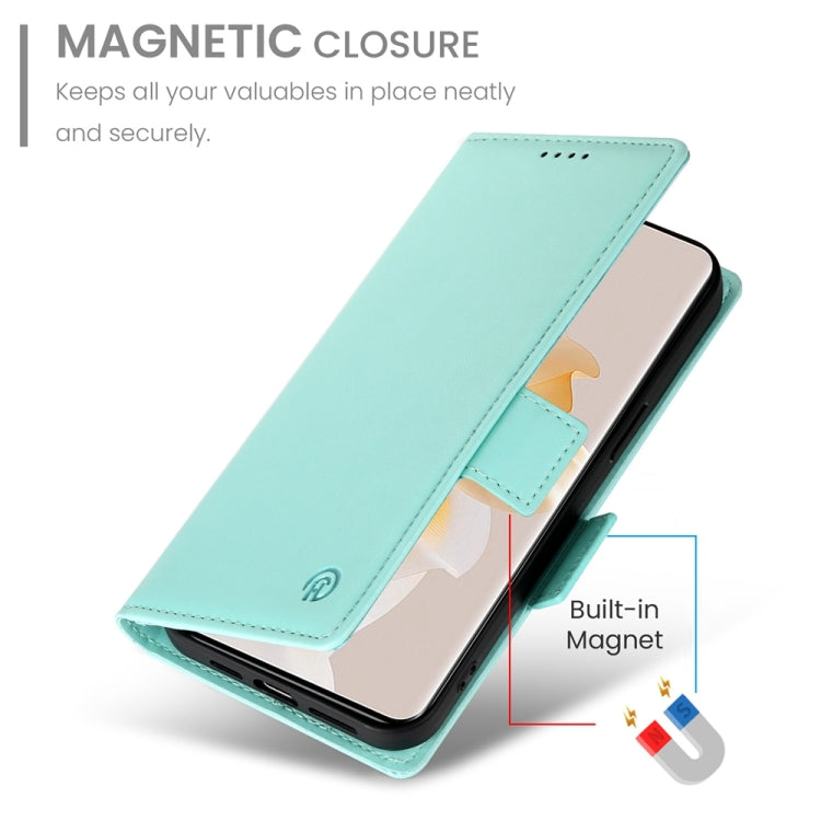 For OPPO Reno11 Pro 5G Global Side Buckle Magnetic Frosted Leather Phone Case