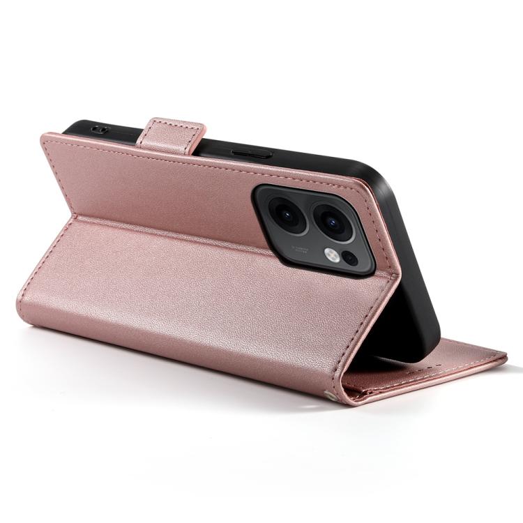For OPPO Reno13 F 4G / 5G Side Buckle Magnetic Frosted Leather Phone Case
