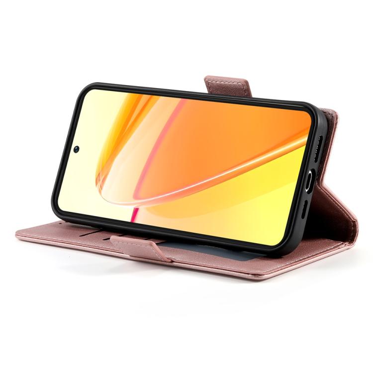 For OPPO Reno13 F 4G / 5G Side Buckle Magnetic Frosted Leather Phone Case