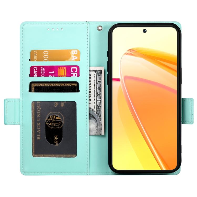 For OPPO Reno13 F 4G / 5G Side Buckle Magnetic Frosted Leather Phone Case