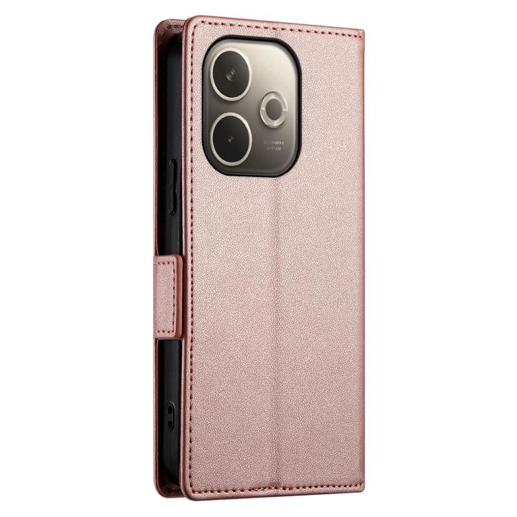 For OPPO A5 Pro 5G Global Side Buckle Magnetic Frosted Leather Phone Case