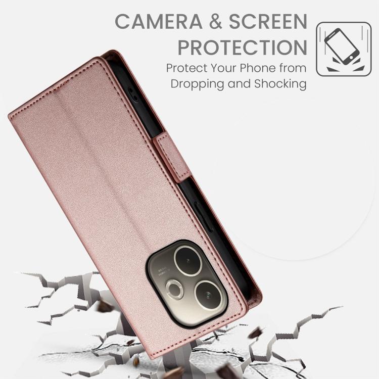 For OPPO A5 Pro 5G Global Side Buckle Magnetic Frosted Leather Phone Case