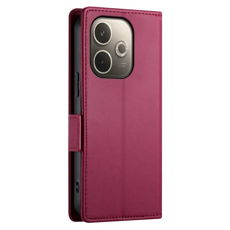 For OPPO A5 Pro 5G Global Side Buckle Magnetic Frosted Leather Phone Case