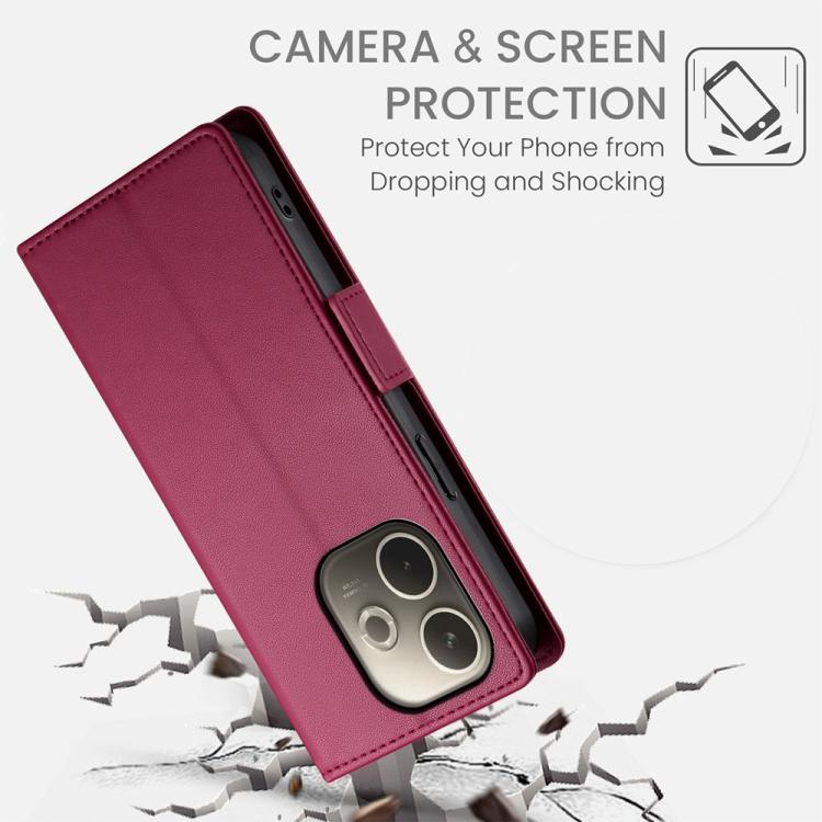 For OPPO A5 Pro 5G Global Side Buckle Magnetic Frosted Leather Phone Case