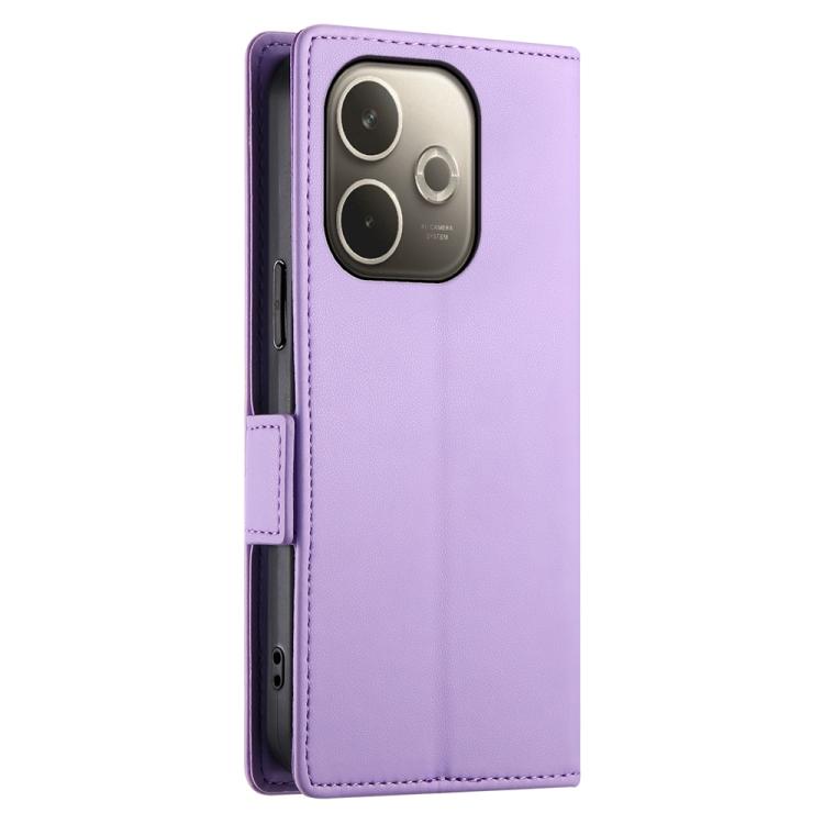 For OPPO A5 Pro 5G Global Side Buckle Magnetic Frosted Leather Phone Case