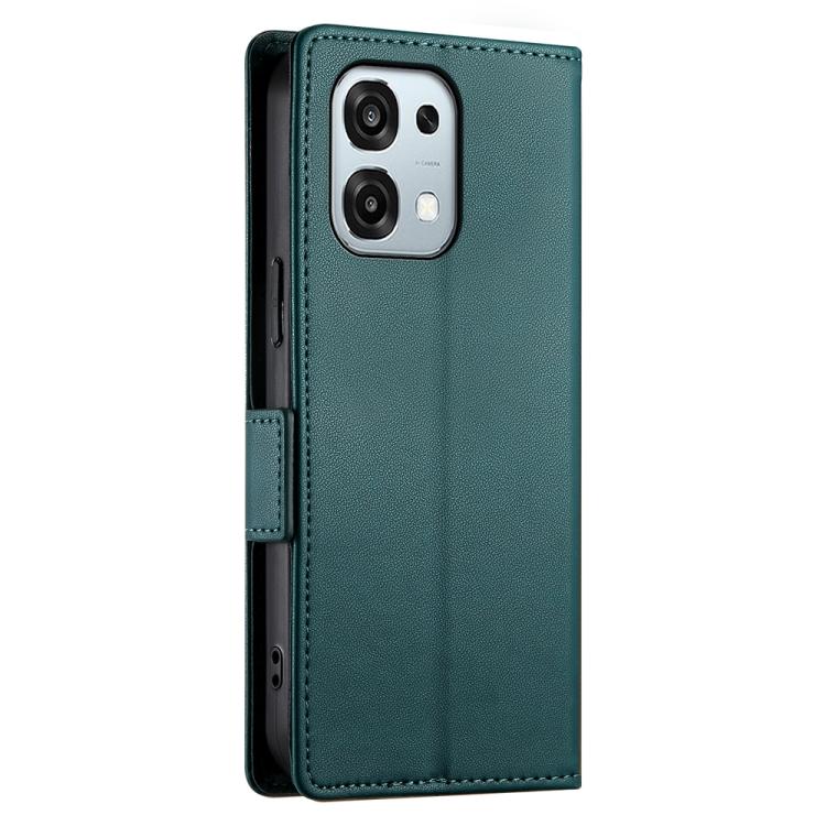 For OPPO A6 Pro 4G / 5G Global / F31 5G Side Buckle Magnetic Frosted Leather Phone Case