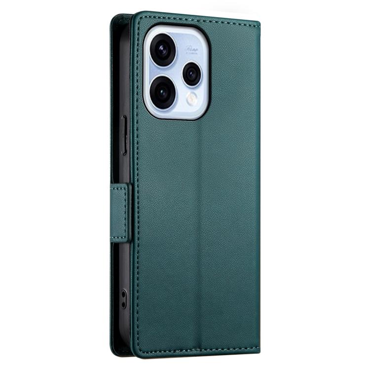 For OPPO Reno15 5G / Reno 15c 5G Side Buckle Magnetic Frosted Leather Phone Case