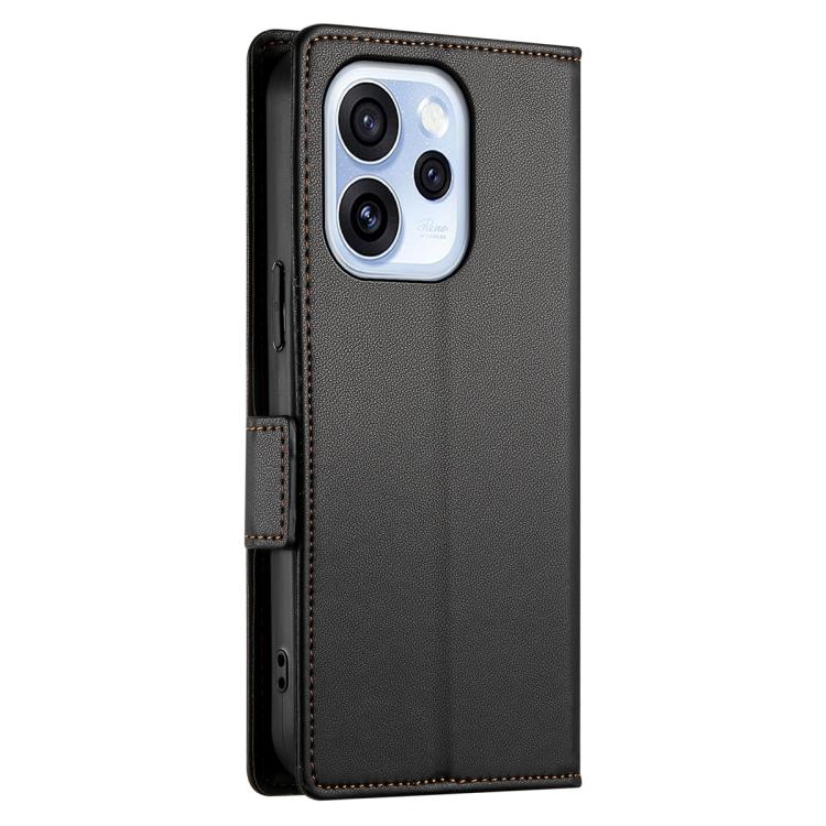 For OPPO Reno15 F 5G Side Buckle Magnetic Frosted Leather Phone Case
