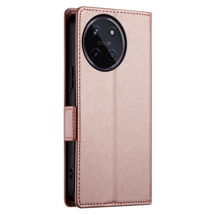 For Realme 11 4G Side Buckle Magnetic Frosted Leather Phone Case
