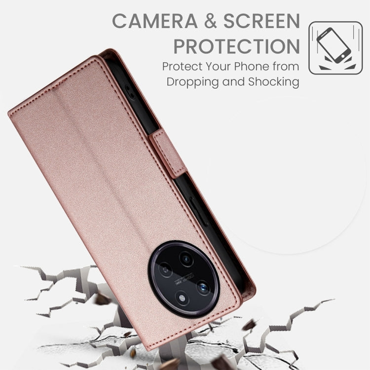 For Realme 11 4G Side Buckle Magnetic Frosted Leather Phone Case
