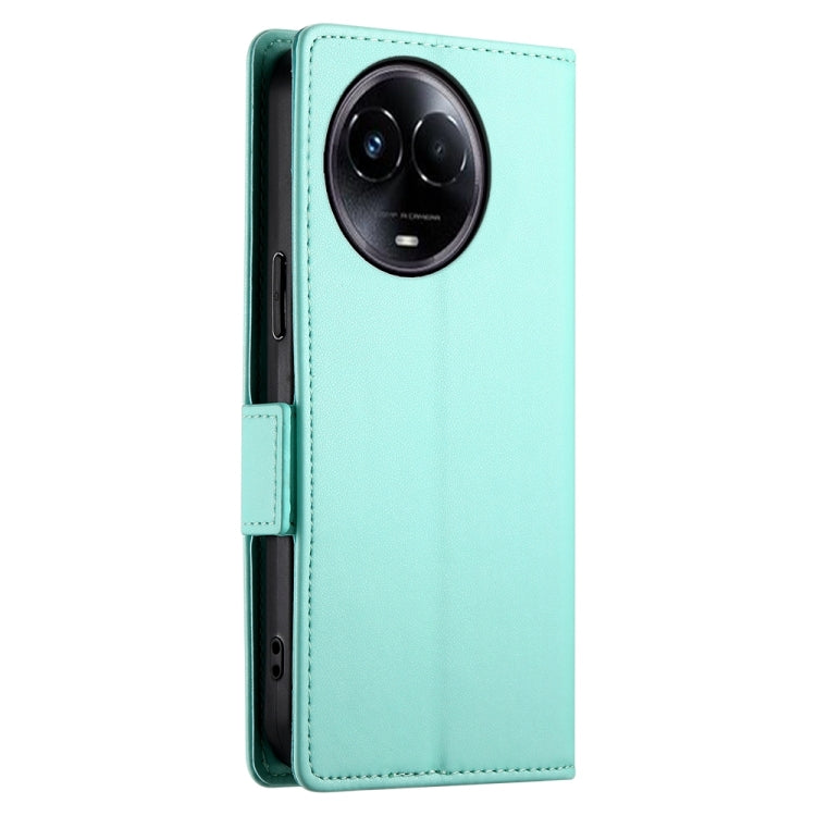For Realme 11 5G / Realme 11x Side Buckle Magnetic Frosted Leather Phone Case